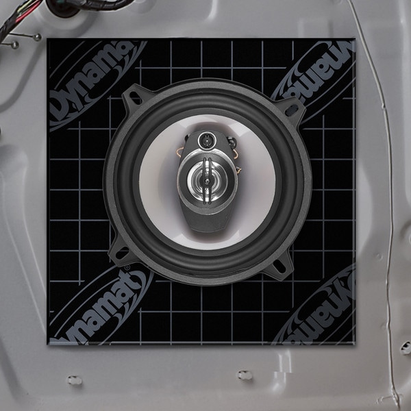 Main product image for Dynamat Xtreme 10415 10"x10" Sound Deadener Speaker Kit 260-582